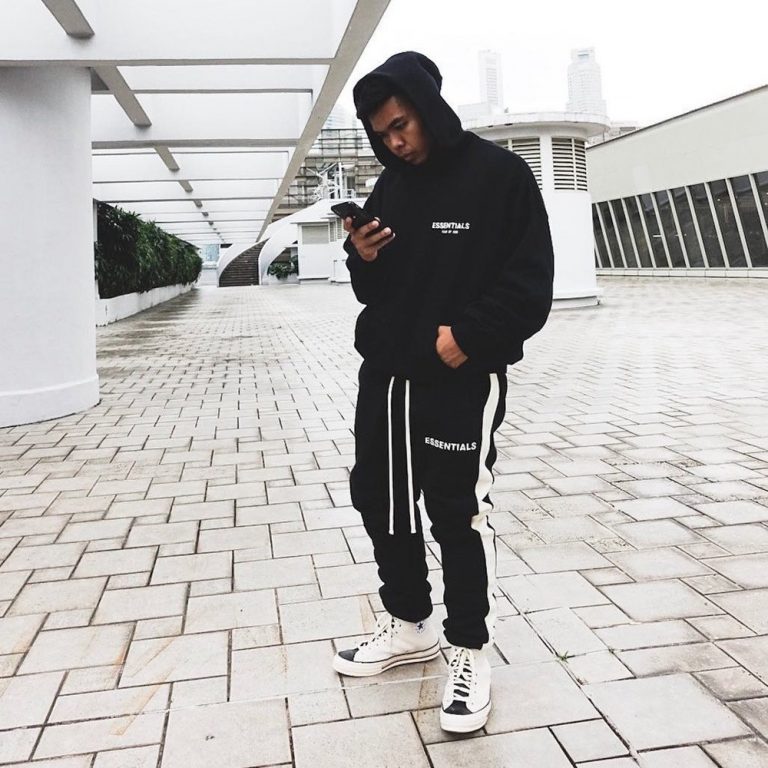 fear of god essentials jogger pants