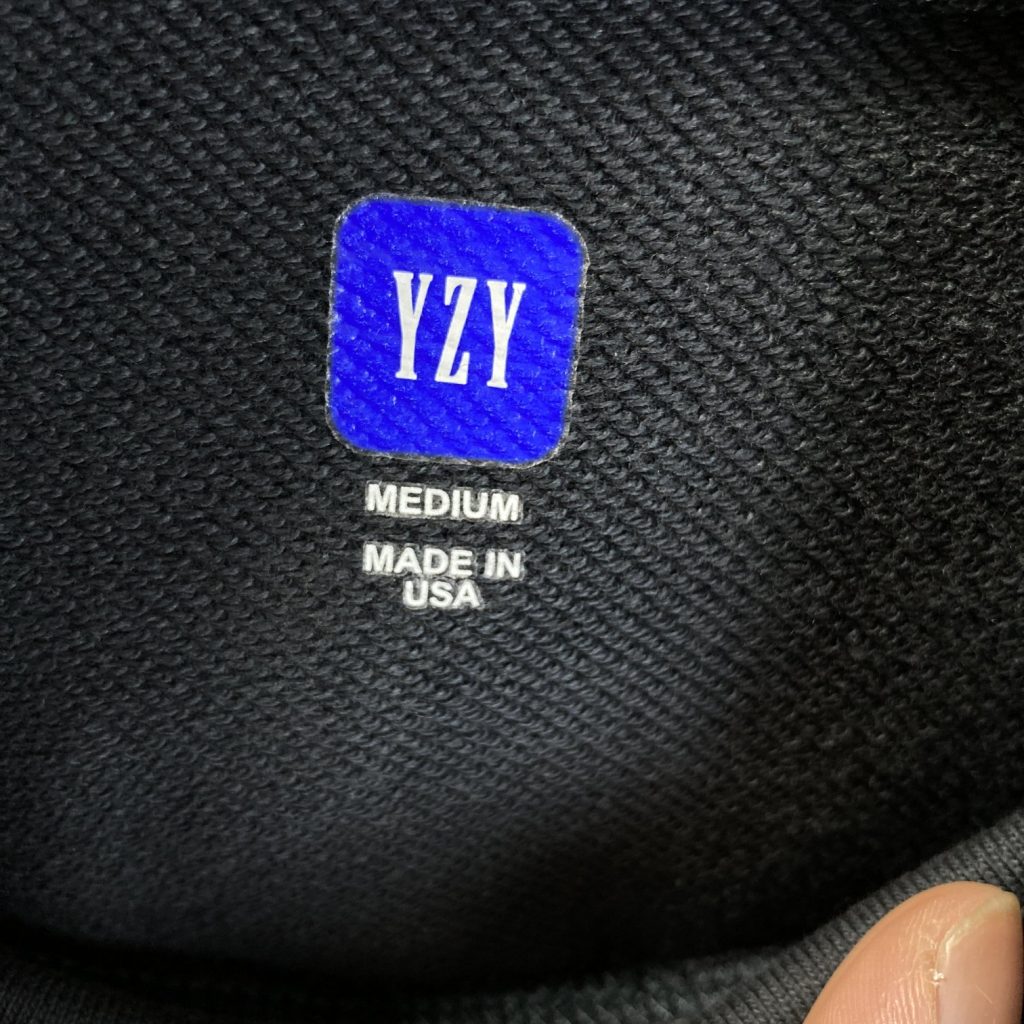 yeezy gap balenciaga logo hoodie