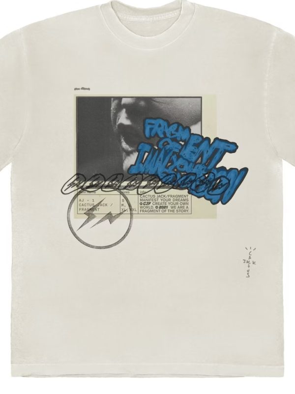 TRAVIS SCOTT x FRAGMENT MANIFEST TEE